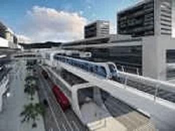 Imagen del Metro elevado